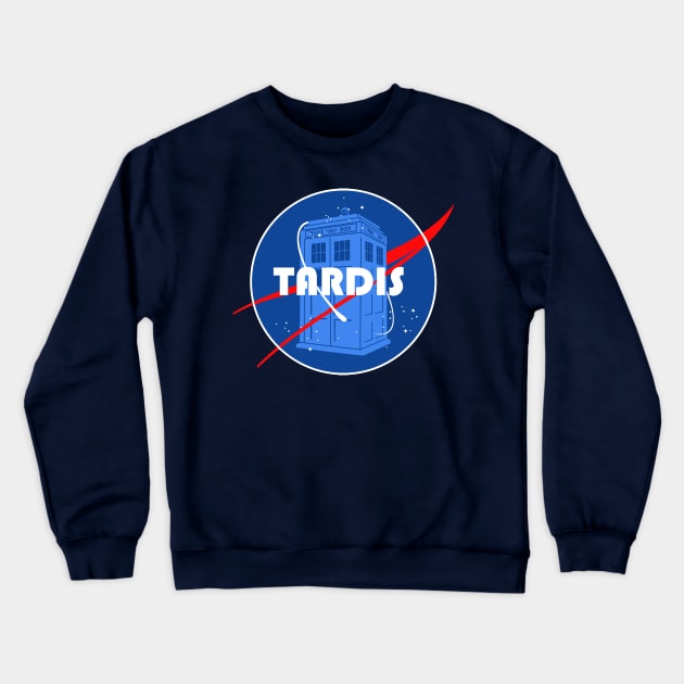 Tradis Sci-fi Galaxy Crewneck Sweatshirt by BolaMainan